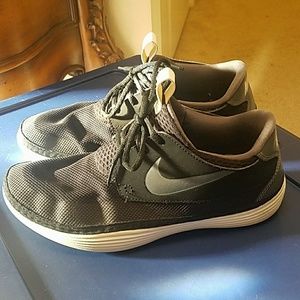 Nike black shoes